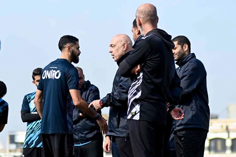مران الزمالك.. مشاركة بنتايك.. ممر شرفي لزيزو.. ومؤازرة سليمان قبل مباراة بلاك بولز